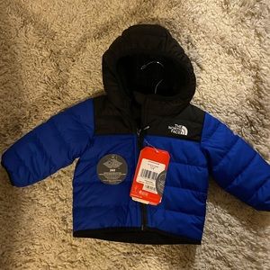 NWT North Face infant reversible jacket